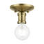 Plafonnier semi-encastré 1 lumière 5 po Grogan-158407232