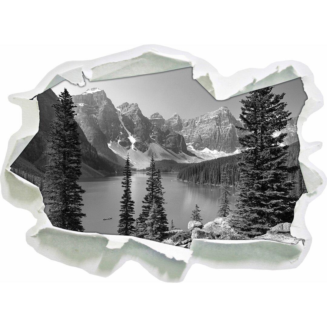 Wandtattoo Moraine Lake Kanadische Berge