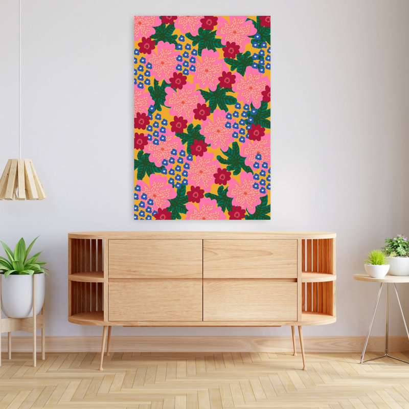 Art mural contemporain 9933X14043 Din 4, H 48 po x l 32 po