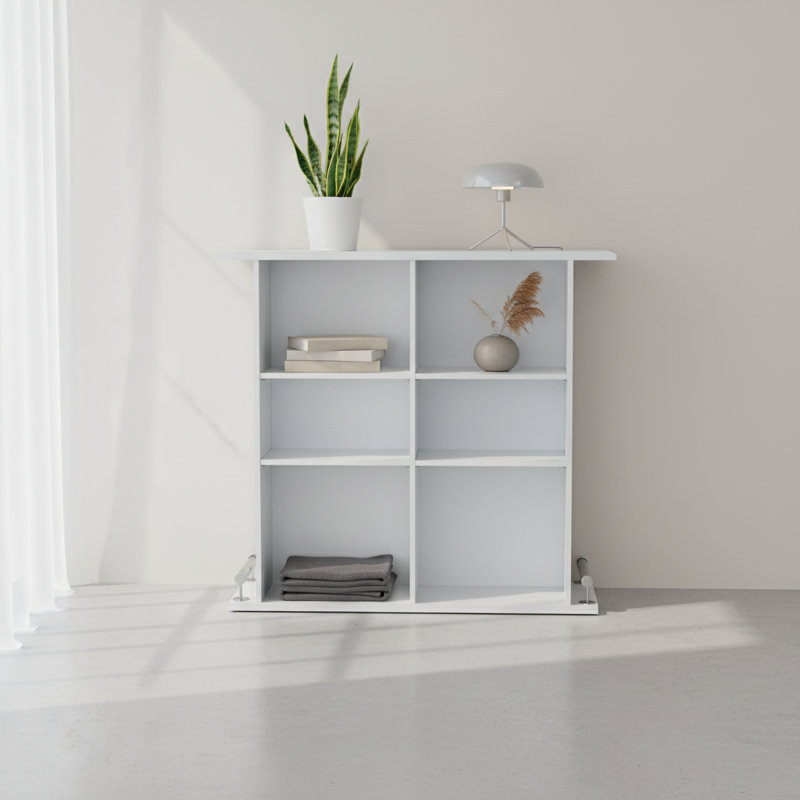 White High Gloss Finish Bar Table | Gift Idea