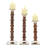12'' H Wood Tabletop Candlestick