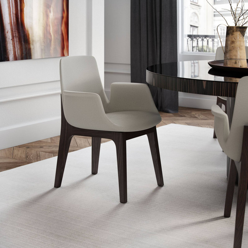 Mercer Upholstered Dining Chair, Silver Birch