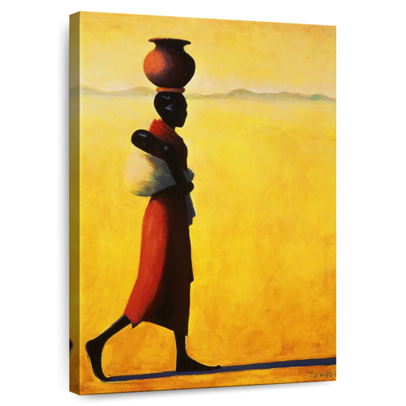 Lelend Woman Walking, 24" H x 16" W