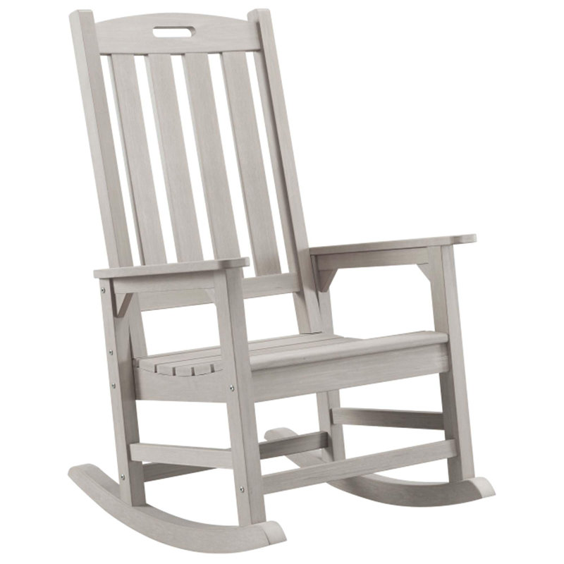 Chaise berçante d'extérieur, Gris