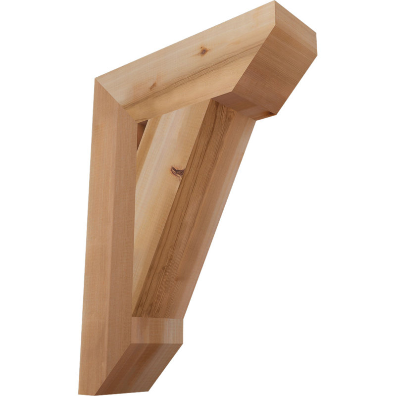 Support pour lattes l 5 5 po x P 20 po x H 28 po, cèdre rouge de l'Ouest, Cèdre rouge, H 28 po x l 5,5 po x P 20 po