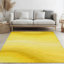 Tapis jaune en laine Tallent-256904385