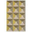 Tapis doré / gris en laine / coton touffeté à la main Gilderoy-1653030052