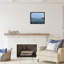 «Dovecove Seagulls Over Ocean Dock Waters», art mural encadré par Jeff Pica-88096364-88096365