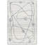 Jules Wool Abstract Area Rug in Gray-2046721385