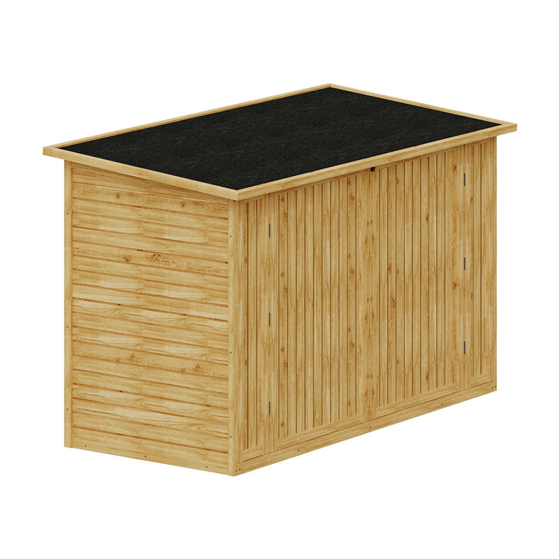 Outdoor Wooden Storage Shed for Bicycles