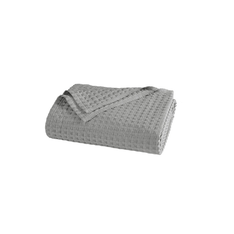 Couverture de lit Brooklyn, Twin Blanket, Gris frais