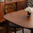 Brown Oval Solid Wood Dining Table