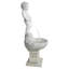 Fontaine sculpturale Manneken Pis avec base piédestal
