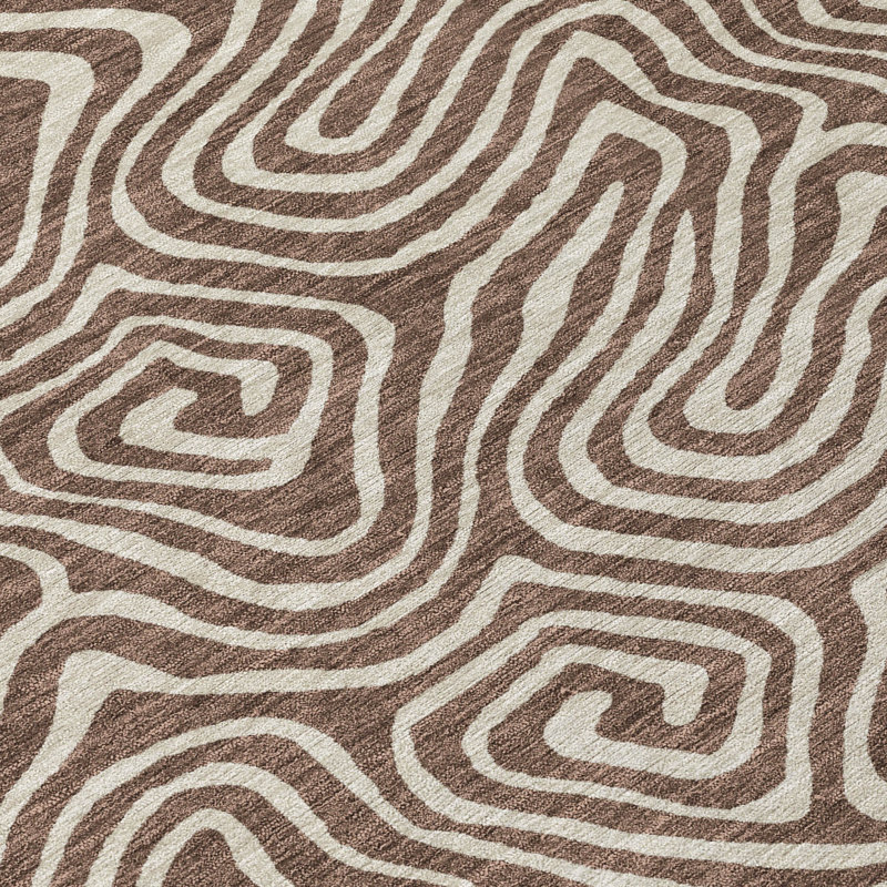  Machine Washable Indoor/Outdoor Chayden ACN1030 Rug, Rectangle 2'6" x 3'10"