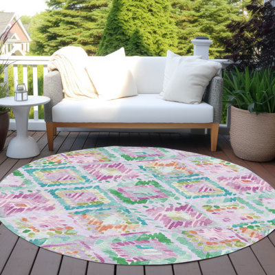 Tapis intérieur / extérieur mauve Marave 