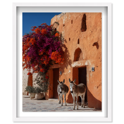 Morning Wait Framed Graphic Art