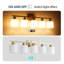 Luminaires de salle de bain dorés, miroir de coiffeuse moderne 5 lumières, appliques murales avec abat-jour en verre givré blanc laiteux-251184377-251184376-251184257