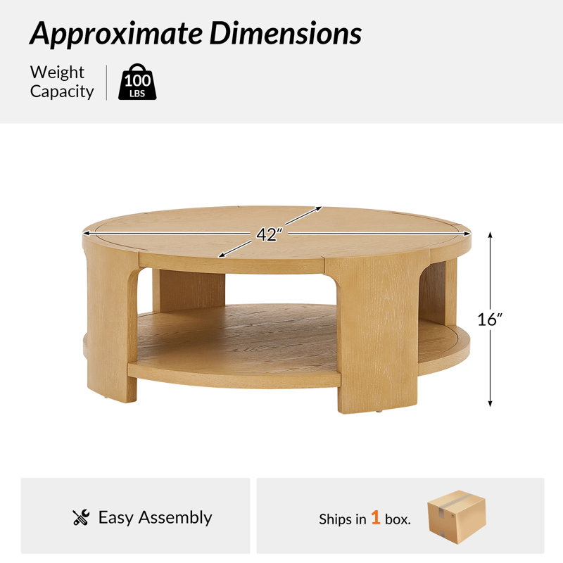 Table basse Waynesville, Naturel