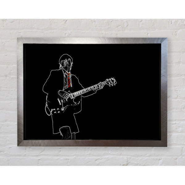 Bright Star Acdc - Single Picture Frame Print | Wayfair.co.uk