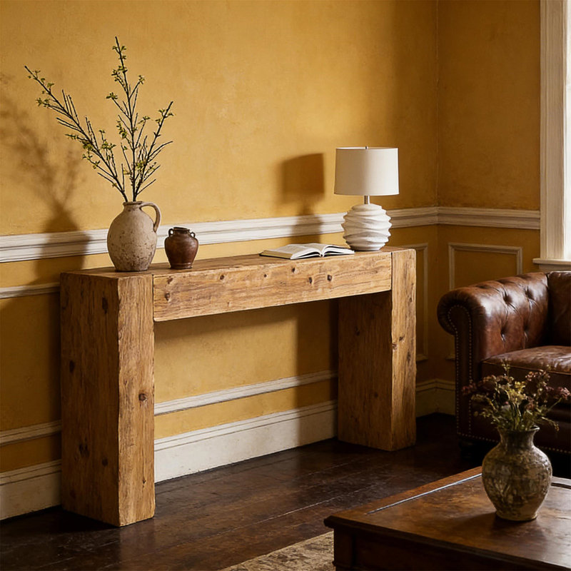 Versatile End Table, Rustic Brown
