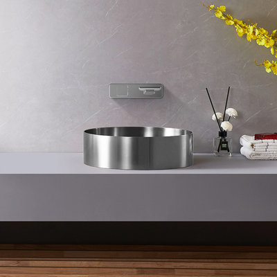 Lavabo de salle de bain vasque circulaire