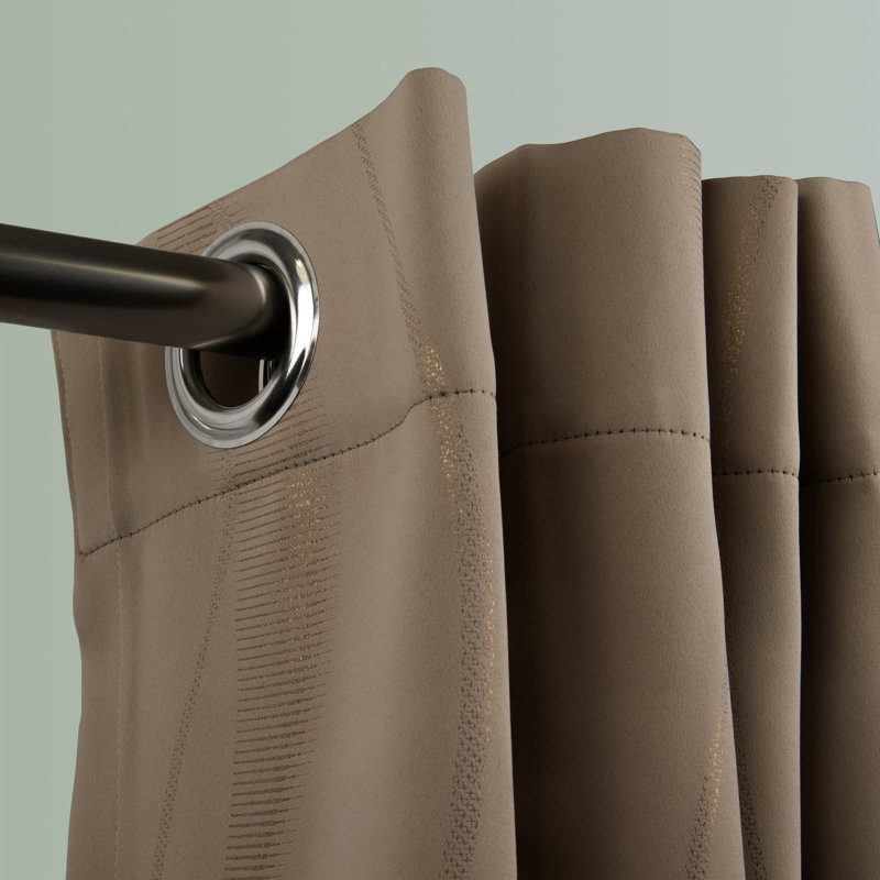 Jelenka Polyester Curtain, 56" W x 63" L