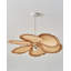Wabi-Sabi Style Petal-Shaped Lafite Chandelier-133228451