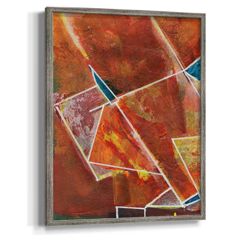 PrimaryConnectionII Framed Print - Solid Wood, 11" H x 9" W
