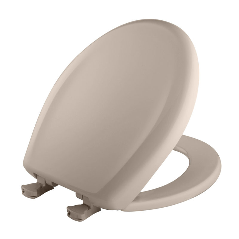 Siège de toilette rond, Rosé