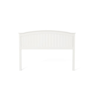 Tête de lit à lattes en bois blanc cassé Toph Modern