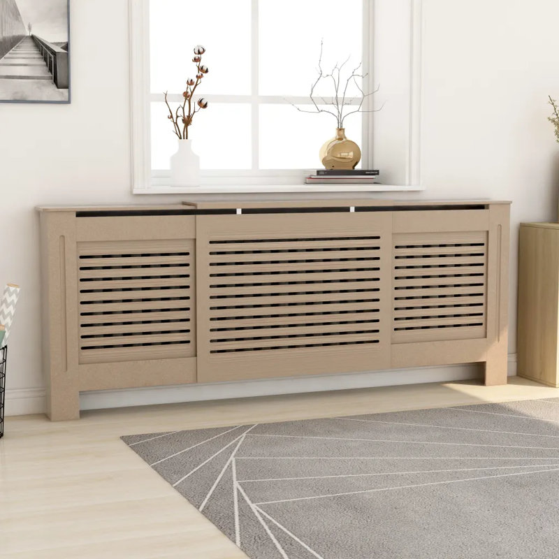 Io Adjustable Radiator Cover, Brown