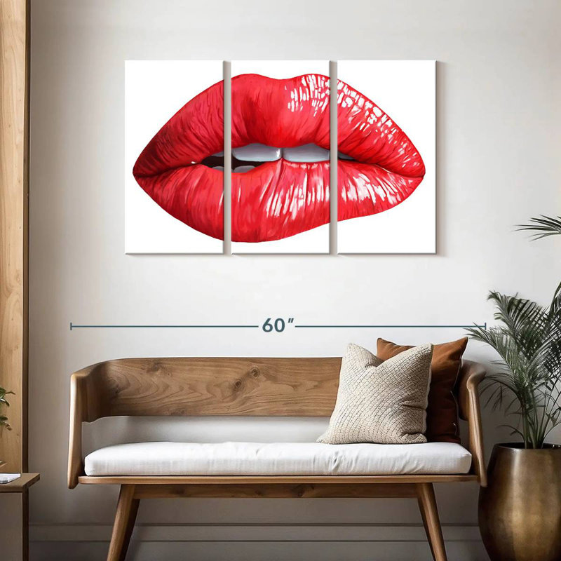 Shuttleworth Lip Biting, 28" H x 45" W