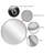 Abdallah Modern/Contemporary Round Metal Wall Mirror 24 Inches-440350904