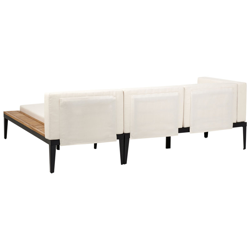 Sofa Set with Table BRACCIANO Light Beige