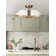 DAXTON 20 In. 3-Light 60-Watt Contemporary Matte White Semi-Flush Mount With Matte White Metal Shade