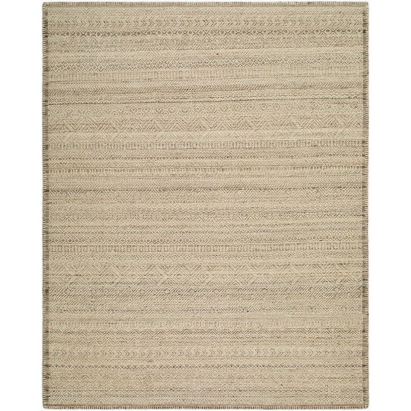 Memento Area Rug, Light Gray, Rectangle 8' x 10'