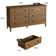 Commode 6 tiroirs 55,1 po