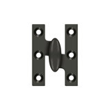 2'' x 1.5'' Metal Butt Hinge