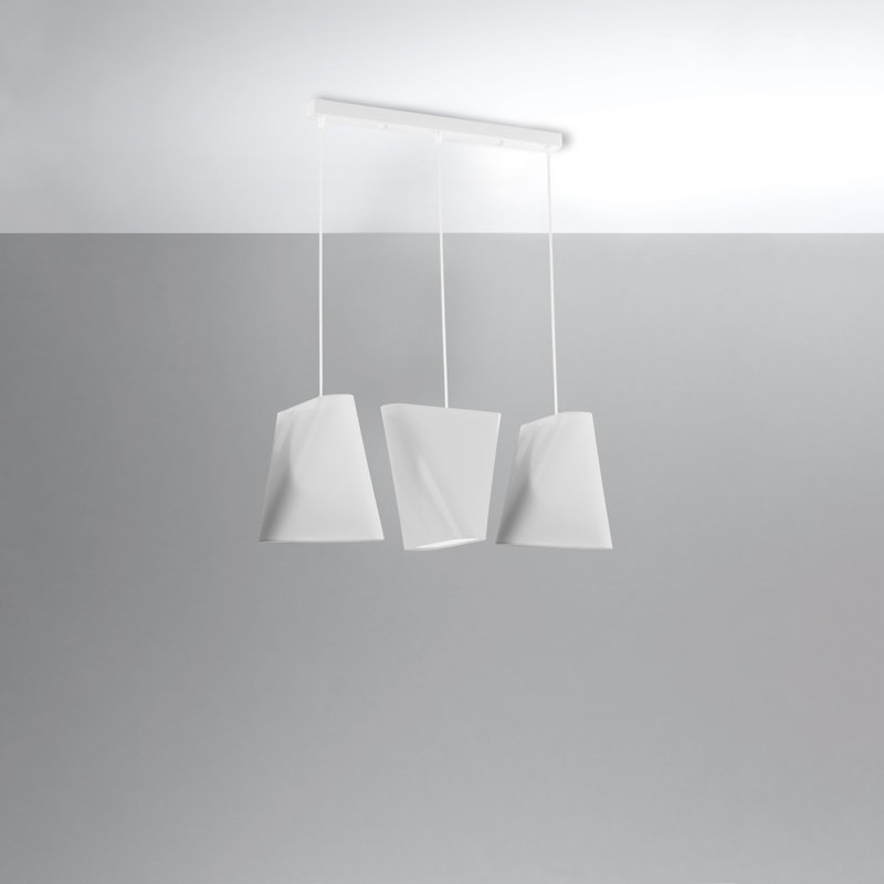 Blum 3 - Light Kitchen Island Pendant, White