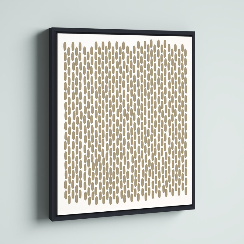 «Alvaro Abstract Neutral CLXII» par ChiChi Decor - impression d'art graphique, H 32 po x l 26 po x P 2,5 po
