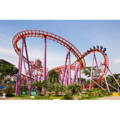 Deston Amusement Park par Soopareuk - Photographie sur toile tendue
