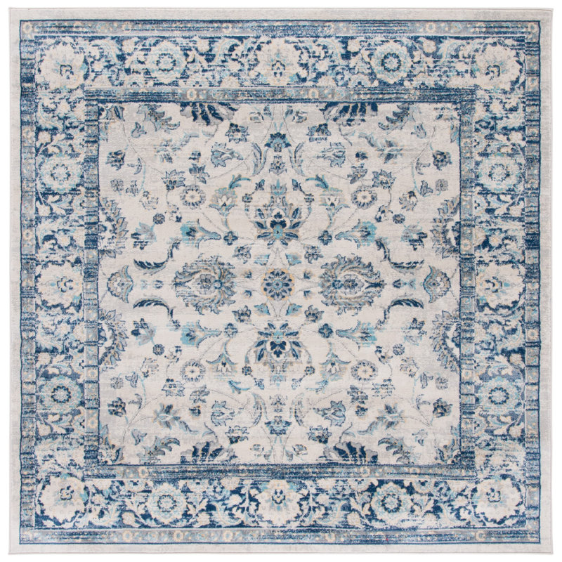 Brentwood Performance Oriental Rug, Square 6'7"