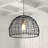 Wexler 1 - Light Pewter Single Pendant