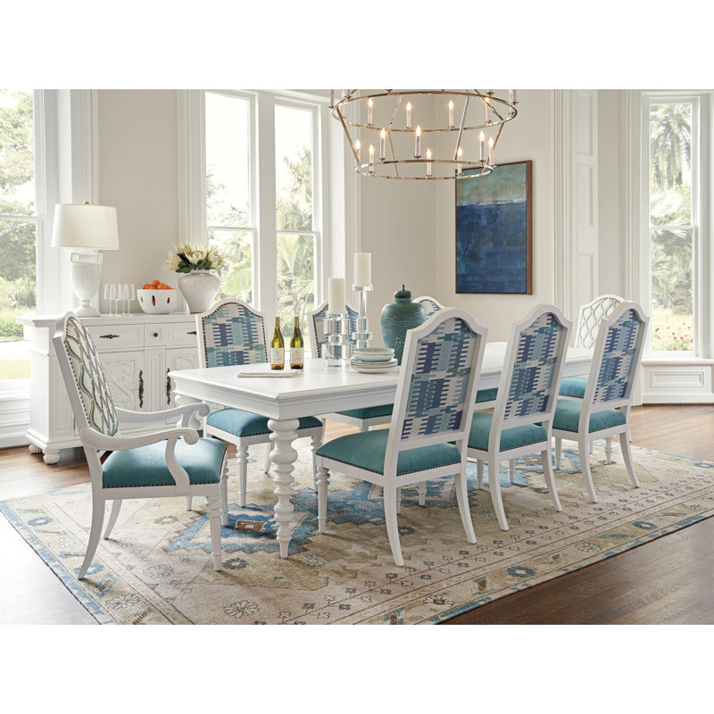 Villa Blanca Upholstered Arm Chair