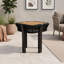Table de bout d'extérieur pour patio avec corde et structure en métal-133396987