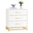 3 Drawer Dresser For Bedroom, Dressers Chest Of Drawers With Storage, Nightstand With Drawers-22079207