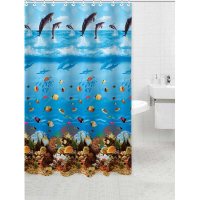 Nevels Fish Shower Curtain