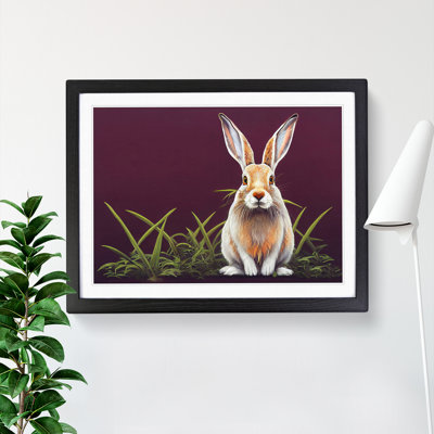 Face of the Hare 1 Piece Single Picture Frame Painting