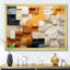 Cubique jaune et gris II sur toile-960589053-960589051