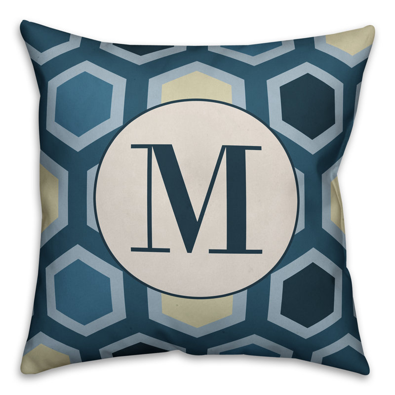 Geometric Reversible Throw Pillow, M